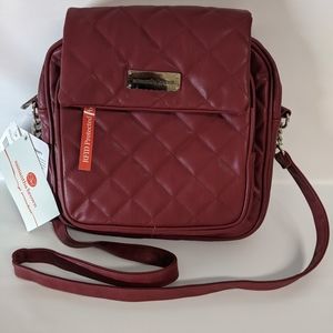 Samantha Brown Quilted Crossbody Bag/Purse